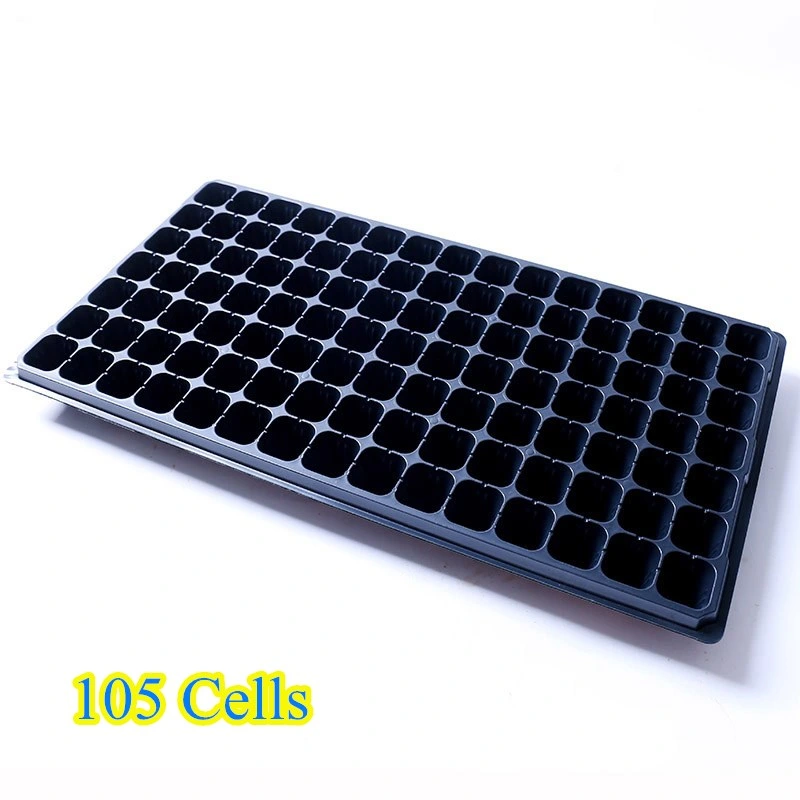 PS Plastic Plug Seed Starting Grow Germination Tray for Greenhouse Vegetables Nursery