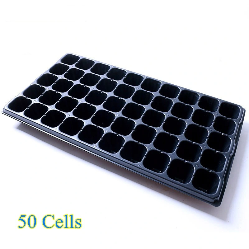 PS Plastic Plug Seed Starting Grow Germination Tray for Greenhouse Vegetables Nursery