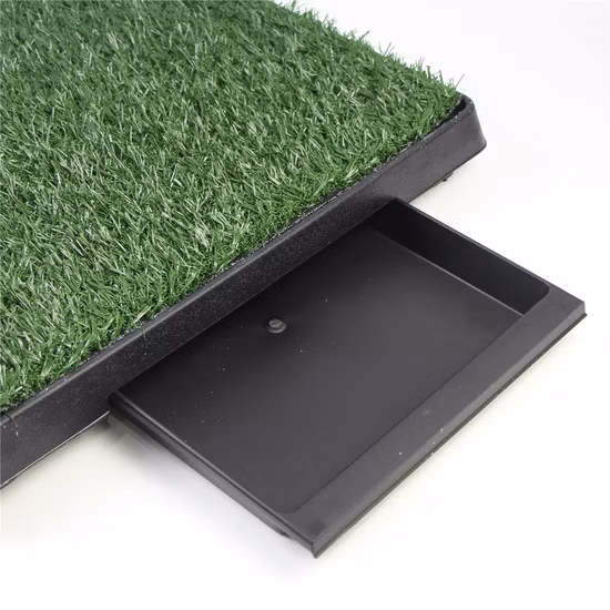 Bandeja portátil para interiores para orinal para perros y mascotas, bandeja para entrenamiento, alfombrilla para PEE