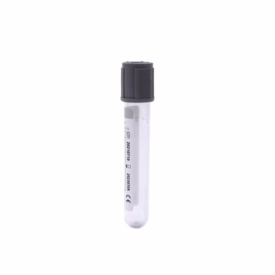 Electroforesis de eritrocitos de tubo de glucosa, prueba de azúcar en sangre al vacío desechable de PET/vidrio de excelente calidad